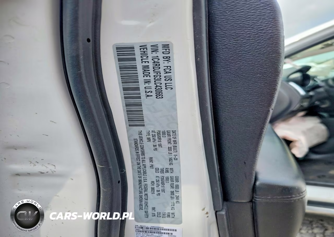 2020 Dodge Durango Ssv VIN:1C4RDJFG3LC430663 - 13