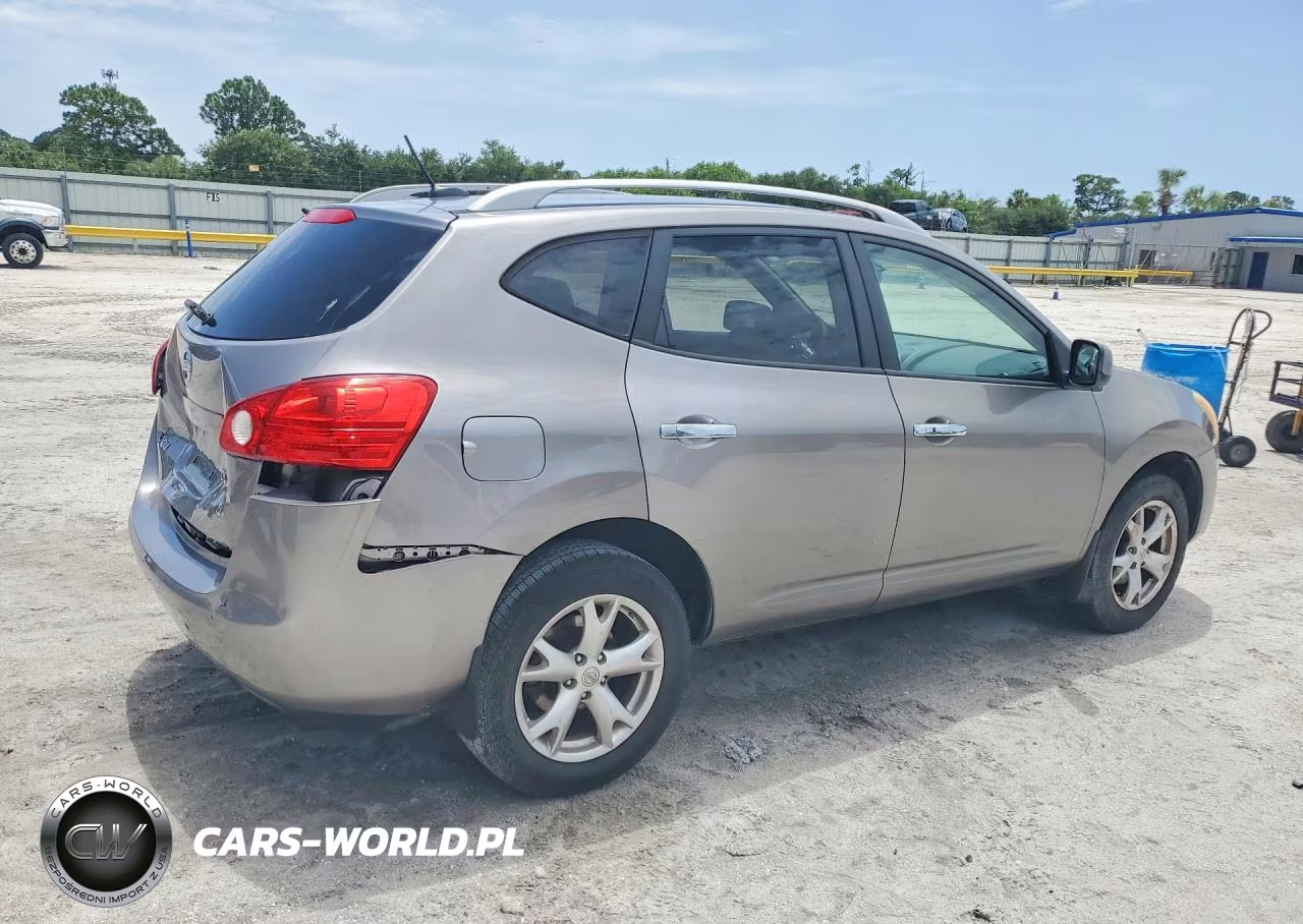 2010 Nissan Rogue Sl VIN:JN8AS5MT1AW013827 - 3