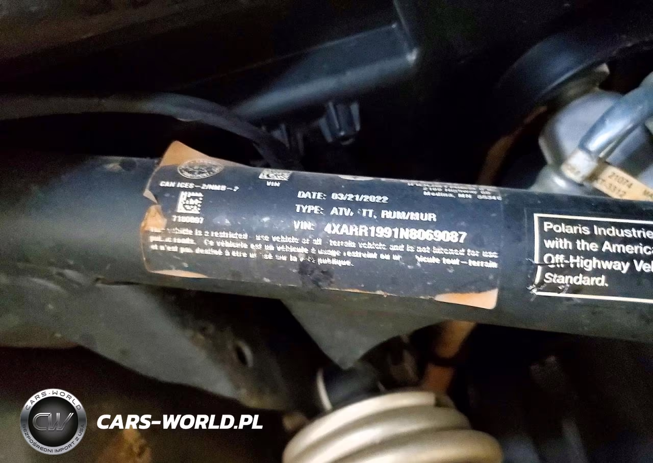 2022 Polaris Ranger Crew Xp 1000 Northstar Ultimate VIN:4XARR1991N8069087 - 10