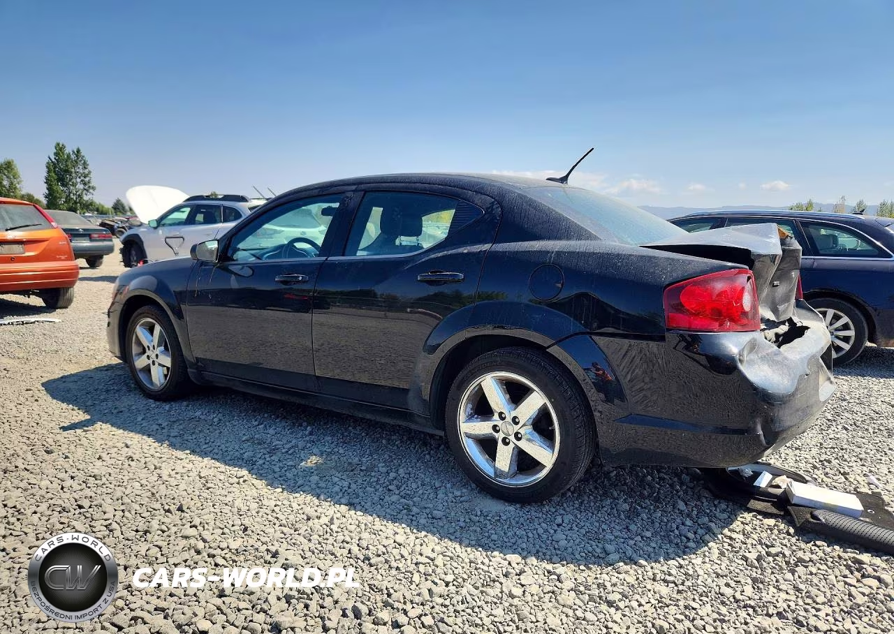 2013 Dodge Avenger Se VIN:1C3CDZAB0DN688407 - 2