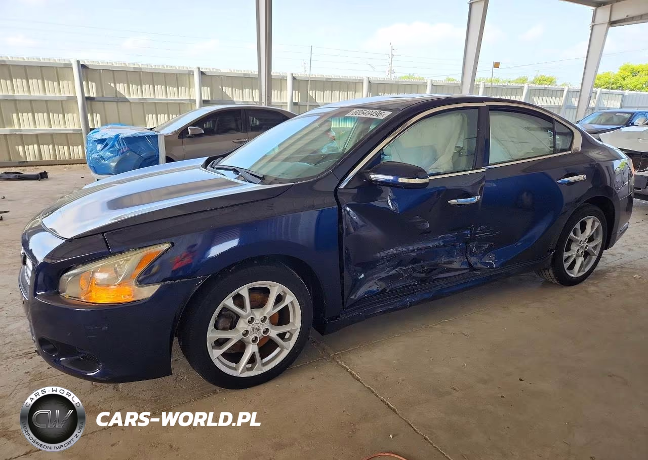2014 Nissan Maxima S-Sv VIN:1N4AA5APXEC905531 - 1