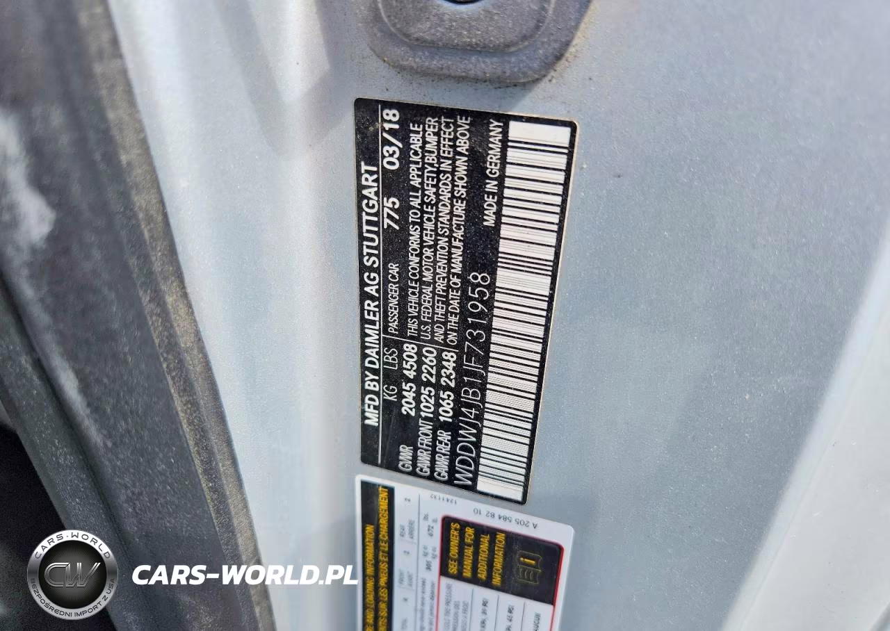 2018 Mercedes-Benz C 300 VIN:WDDWJ4JB1JF731958 - 12