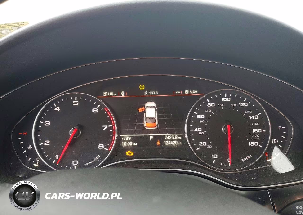 2014 Audi A6 VIN:WAUGFAFC9EN124540 - 9
