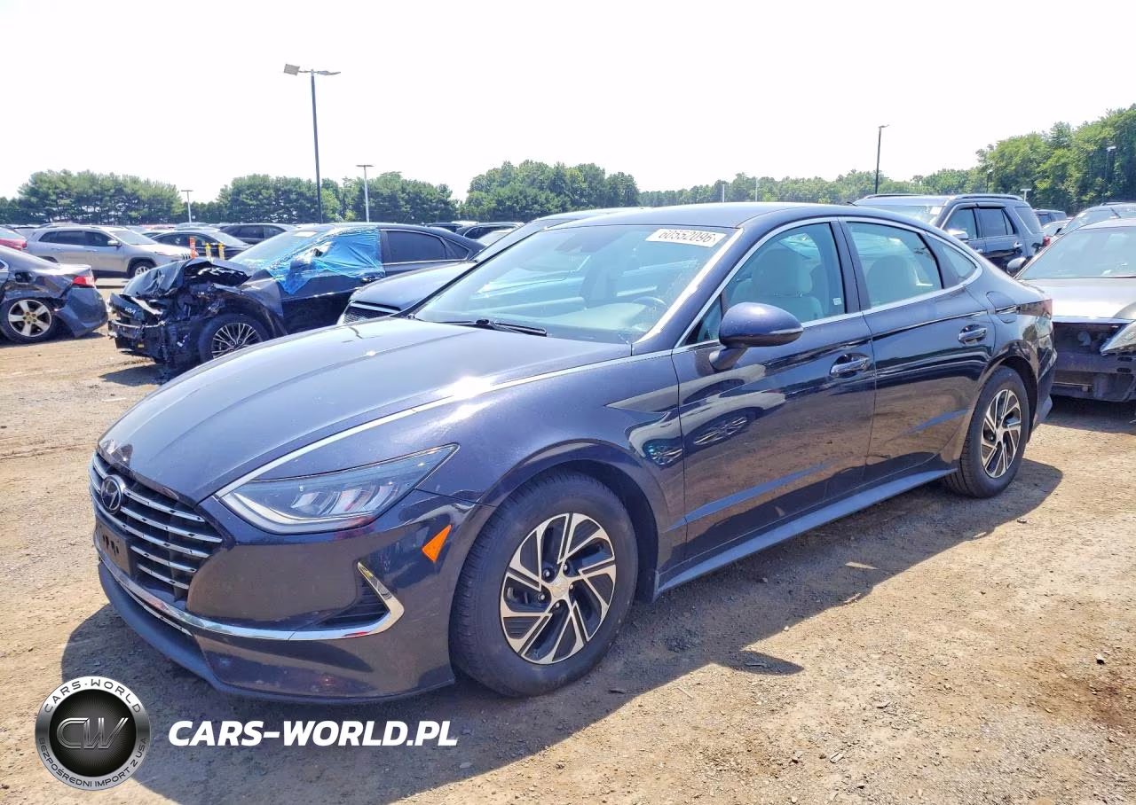 2021 Hyundai Sonata Hybrid Blue