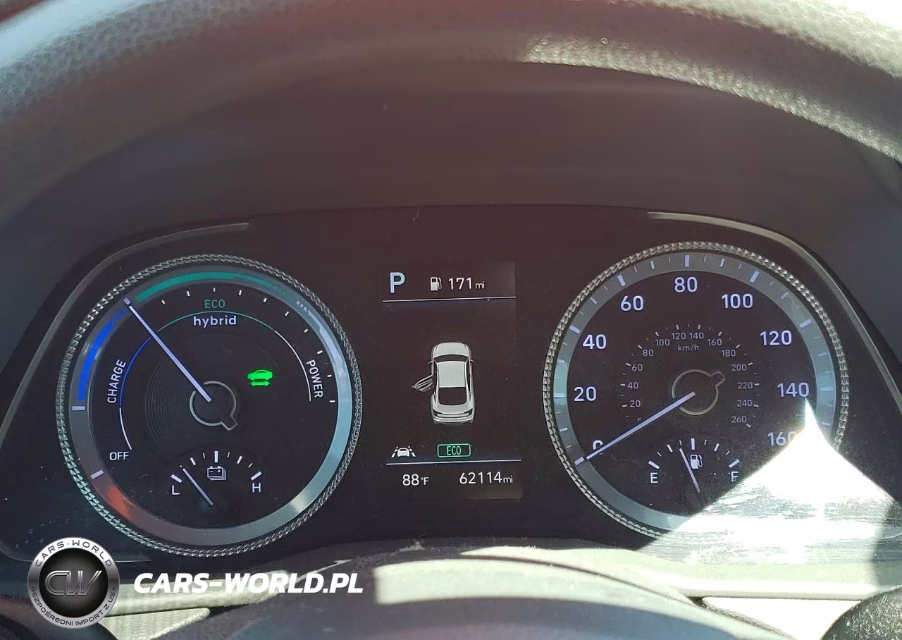 2021 Hyundai Sonata Hybrid Blue VIN:KMHL24JJ8MA036388 - 9