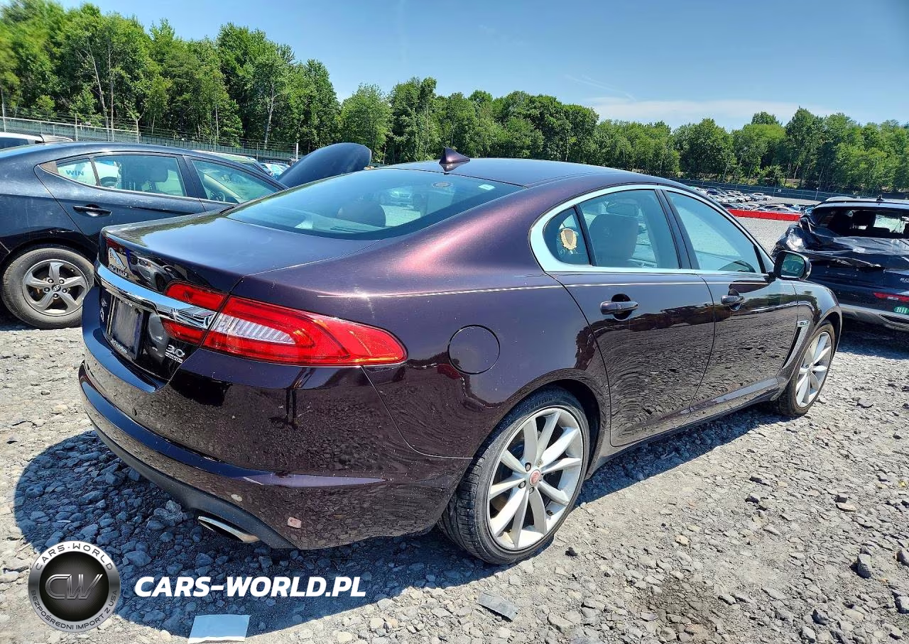 2015 Jaguar Xf 3.0 Sport Awd VIN:SAJWJ0FF6F8U70564 - 3