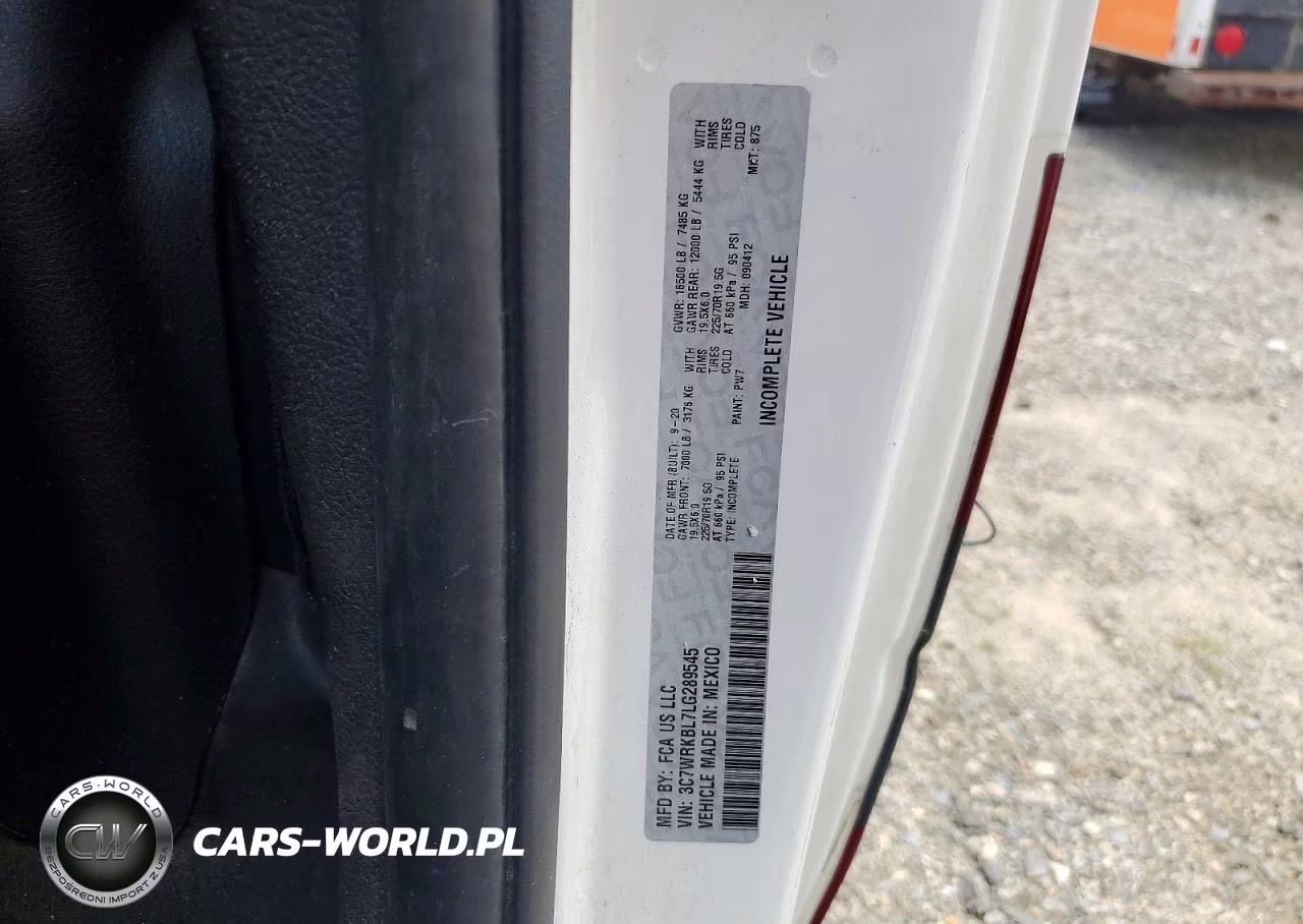 2020 Ram 4500 VIN:3C7WRKBL7LG289545 - 13