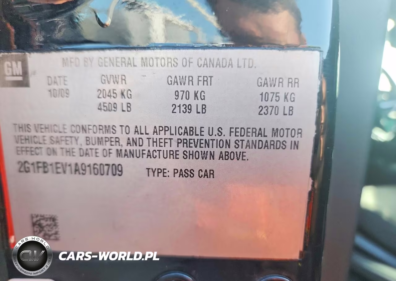 2010 Chevrolet Camaro Lt VIN:2G1FB1EV1A9160709 - 12