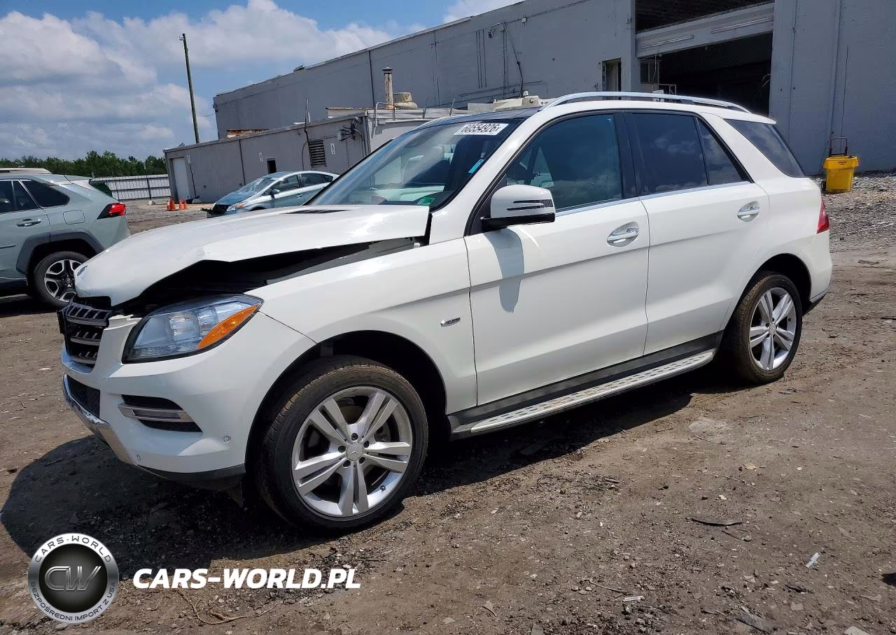 2012 Mercedes-Benz Ml 350 4Matic VIN:4JGDA5HB0CA036959 - 1