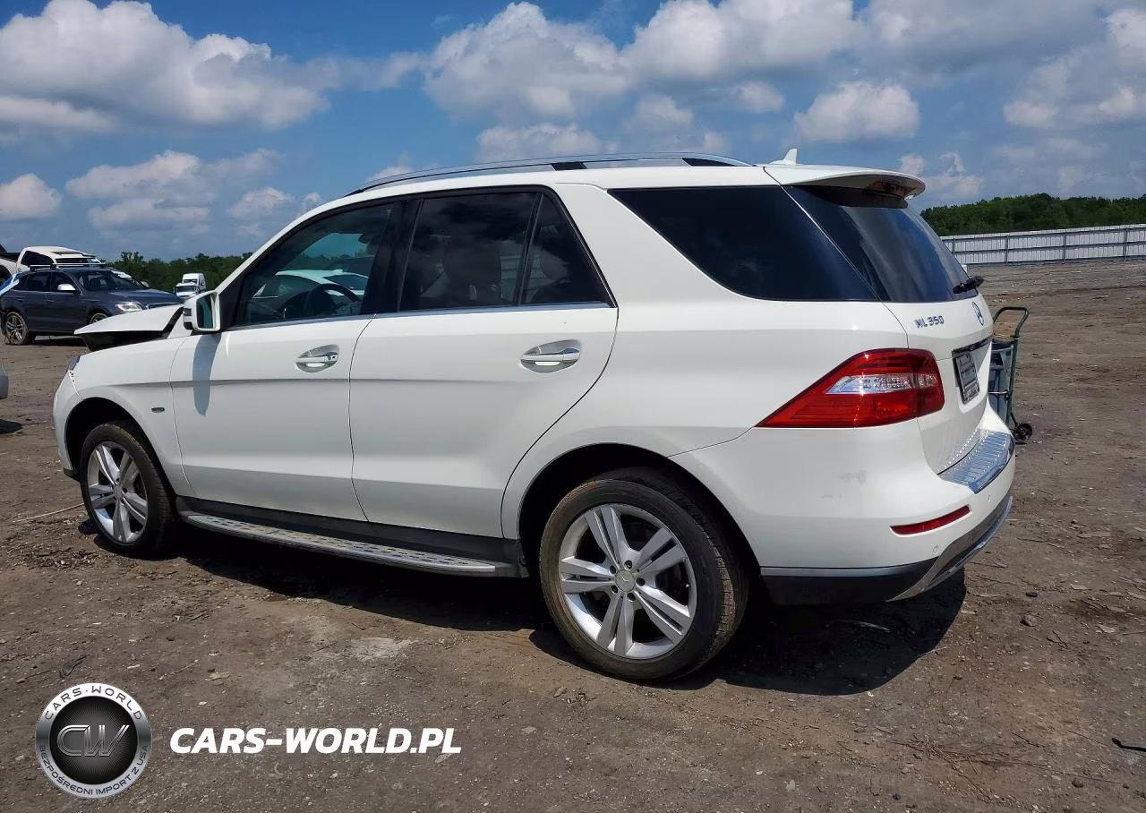 2012 Mercedes-Benz Ml 350 4Matic VIN:4JGDA5HB0CA036959 - 2