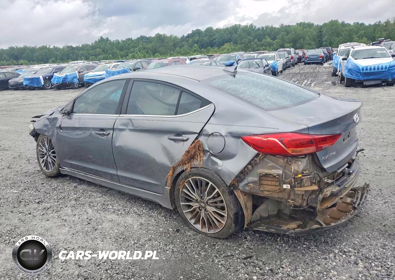 2018 Hyundai Elantra Sport VIN:KMHD04LB0JU522767 - 2