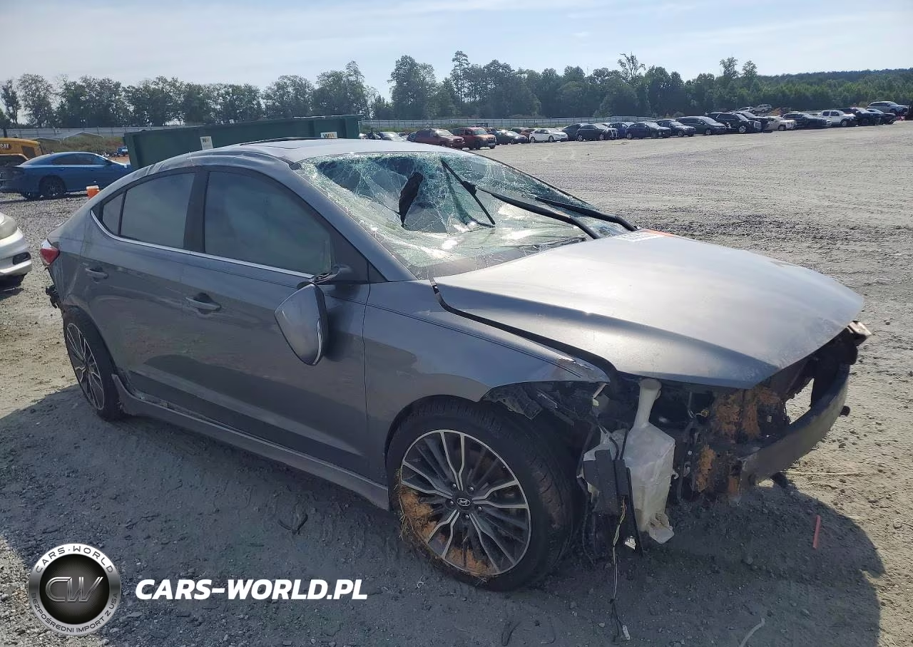 2018 Hyundai Elantra Sport VIN:KMHD04LB0JU522767 - 4