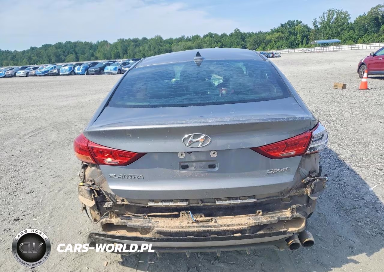 2018 Hyundai Elantra Sport VIN:KMHD04LB0JU522767 - 6