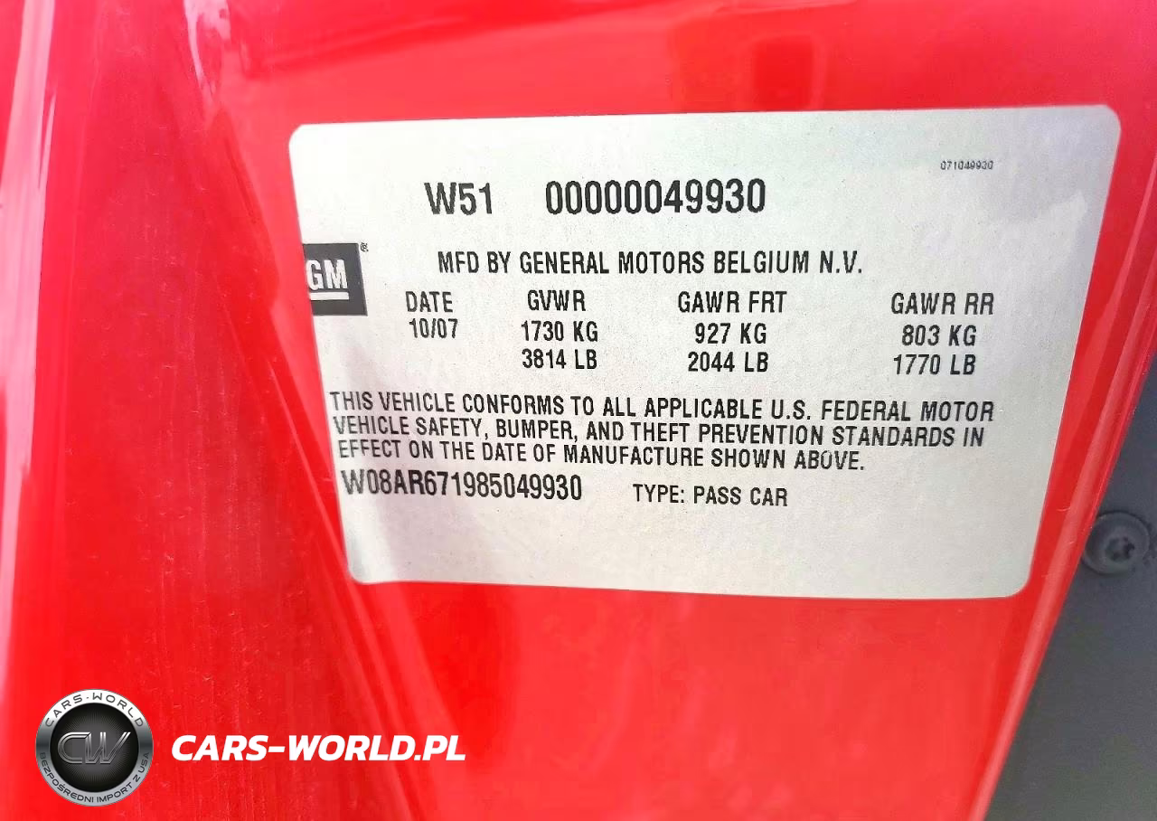 2008 Saturn Astra Xe VIN:W08AR671985049930 - 13