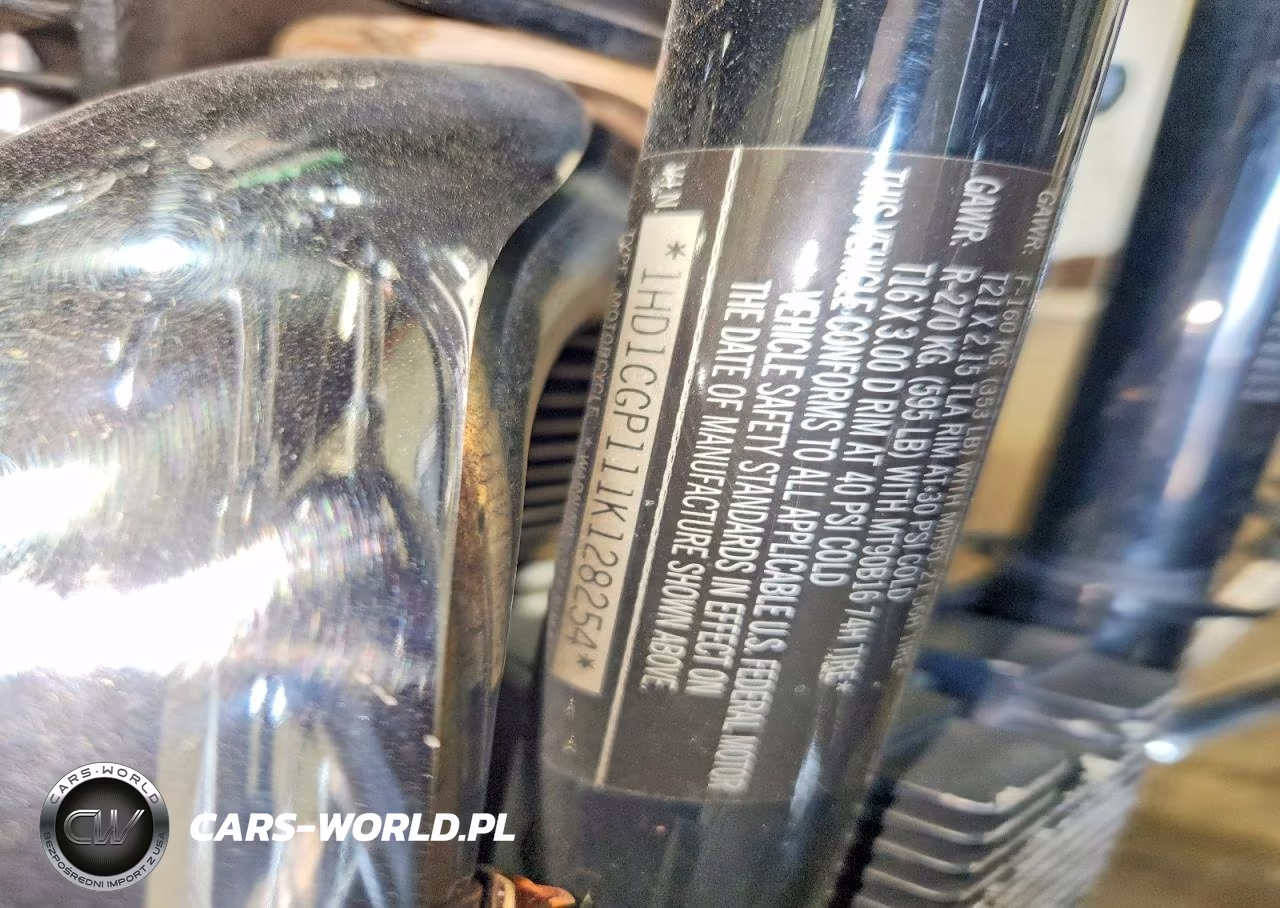 2001 Harley-Davidson Xl1200 C VIN:1HD1CGP111K128254 - 9