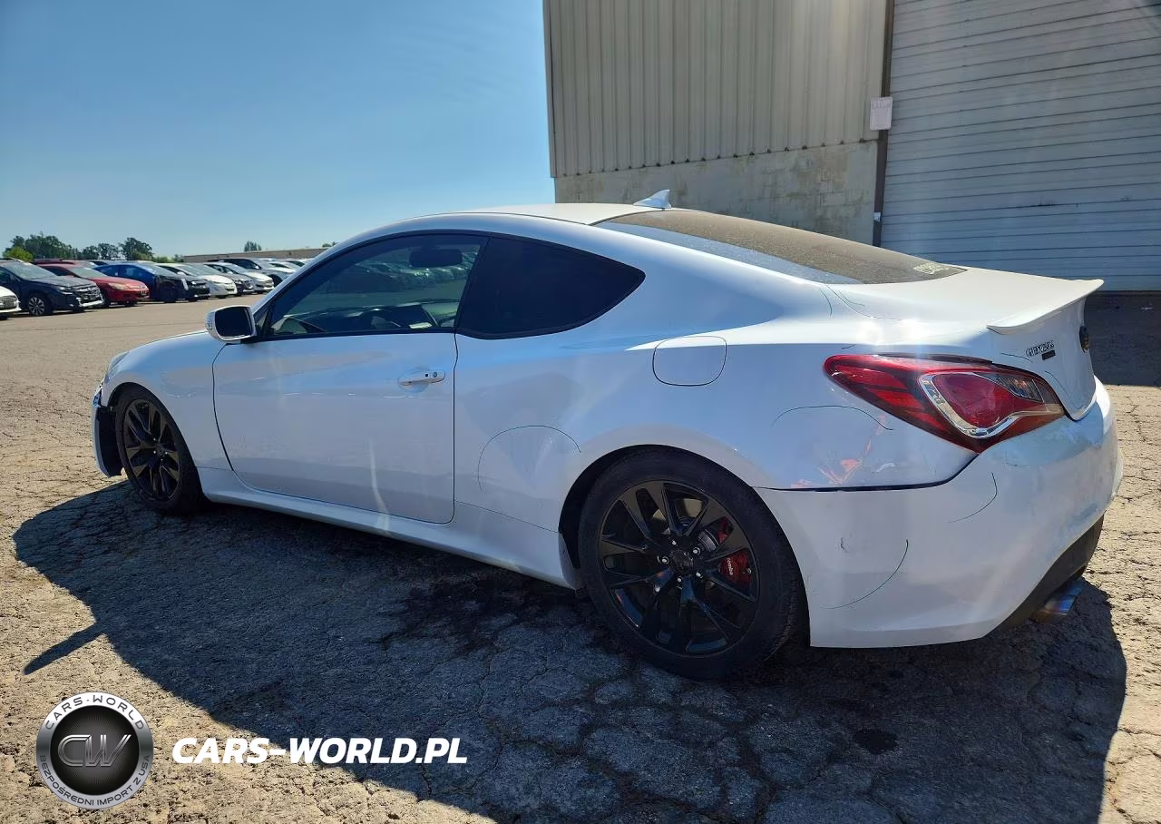 2015 Hyundai Genesis Coupe 3.8L VIN:KMHHT6KJ9FU127698 - 2