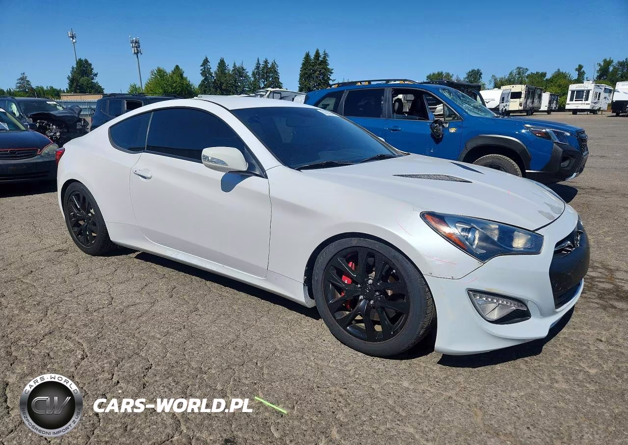 2015 Hyundai Genesis Coupe 3.8L VIN:KMHHT6KJ9FU127698 - 4