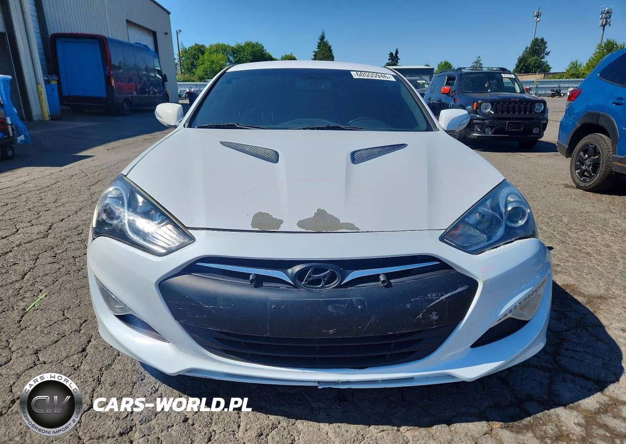2015 Hyundai Genesis Coupe 3.8L VIN:KMHHT6KJ9FU127698 - 5