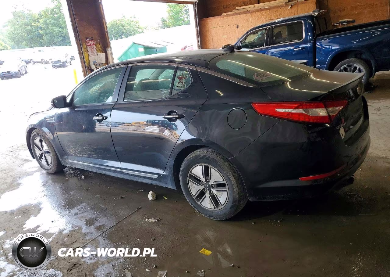 2012 Kia Optima Hybrid VIN:KNAGM4AD9C5028296 - 2