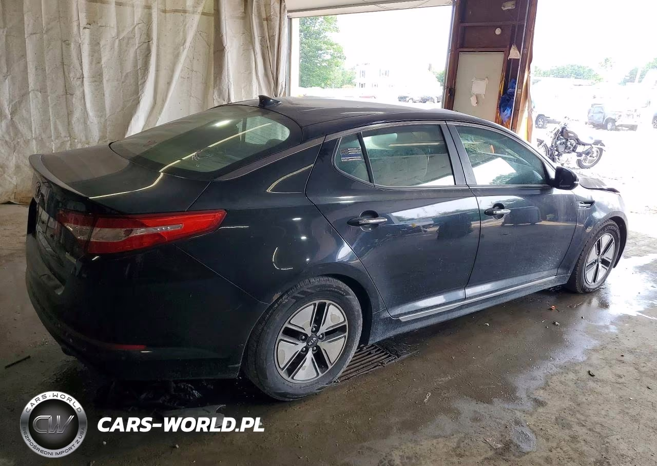 2012 Kia Optima Hybrid VIN:KNAGM4AD9C5028296 - 3