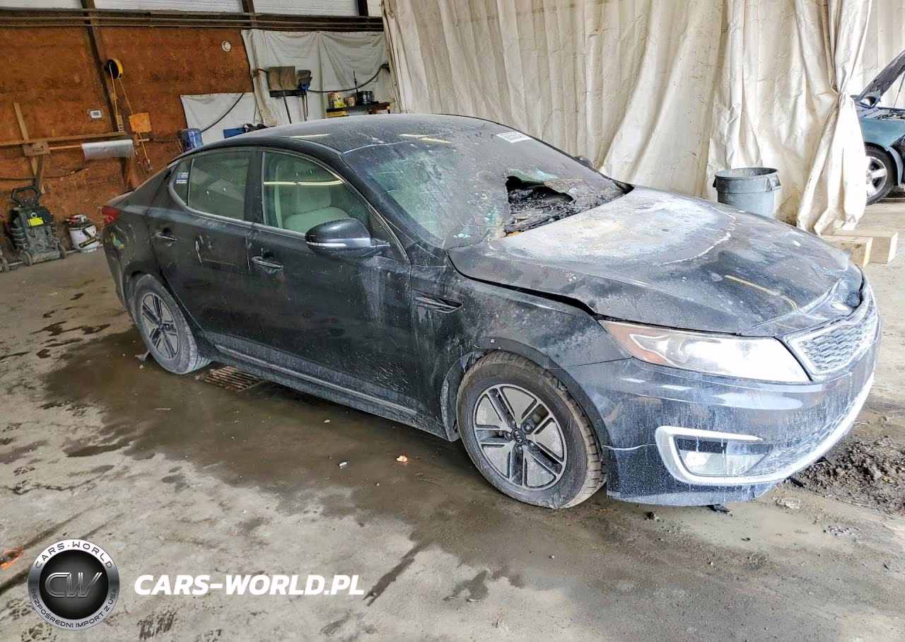 2012 Kia Optima Hybrid VIN:KNAGM4AD9C5028296 - 4