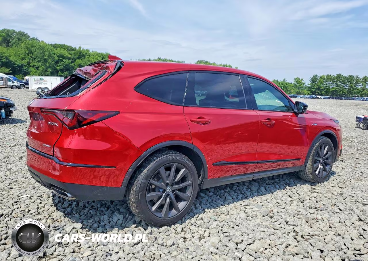 2025 Acura Mdx A-Spec VIN:5J8YE1H04SL008250 - 3