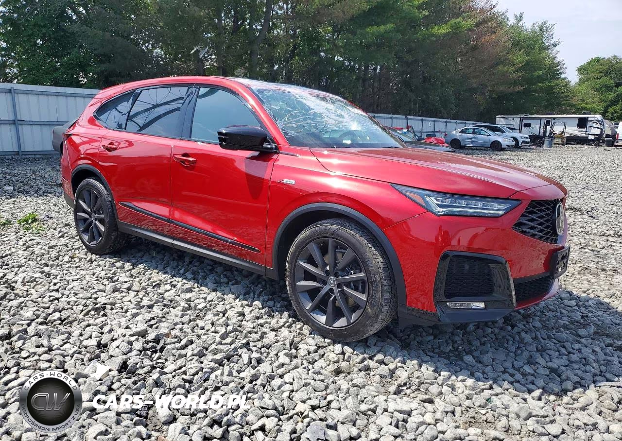 2025 Acura Mdx A-Spec VIN:5J8YE1H04SL008250 - 4