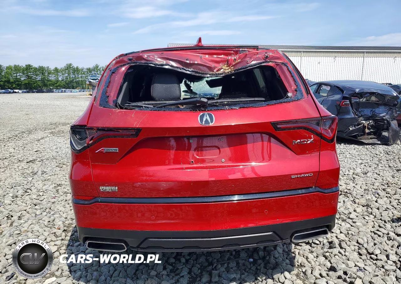 2025 Acura Mdx A-Spec VIN:5J8YE1H04SL008250 - 6