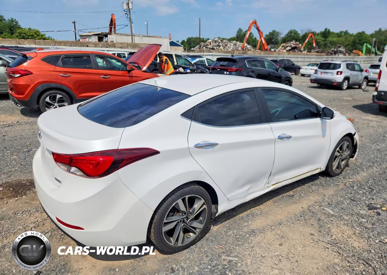 2015 Hyundai Elantra Limited VIN:5NPDH4AE1FH627913 - 3
