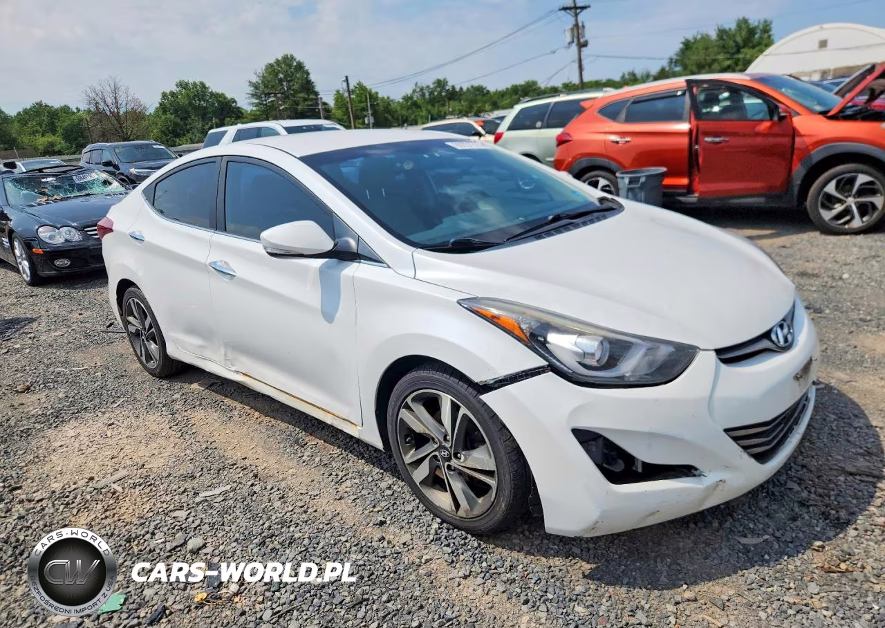 2015 Hyundai Elantra Limited VIN:5NPDH4AE1FH627913 - 4