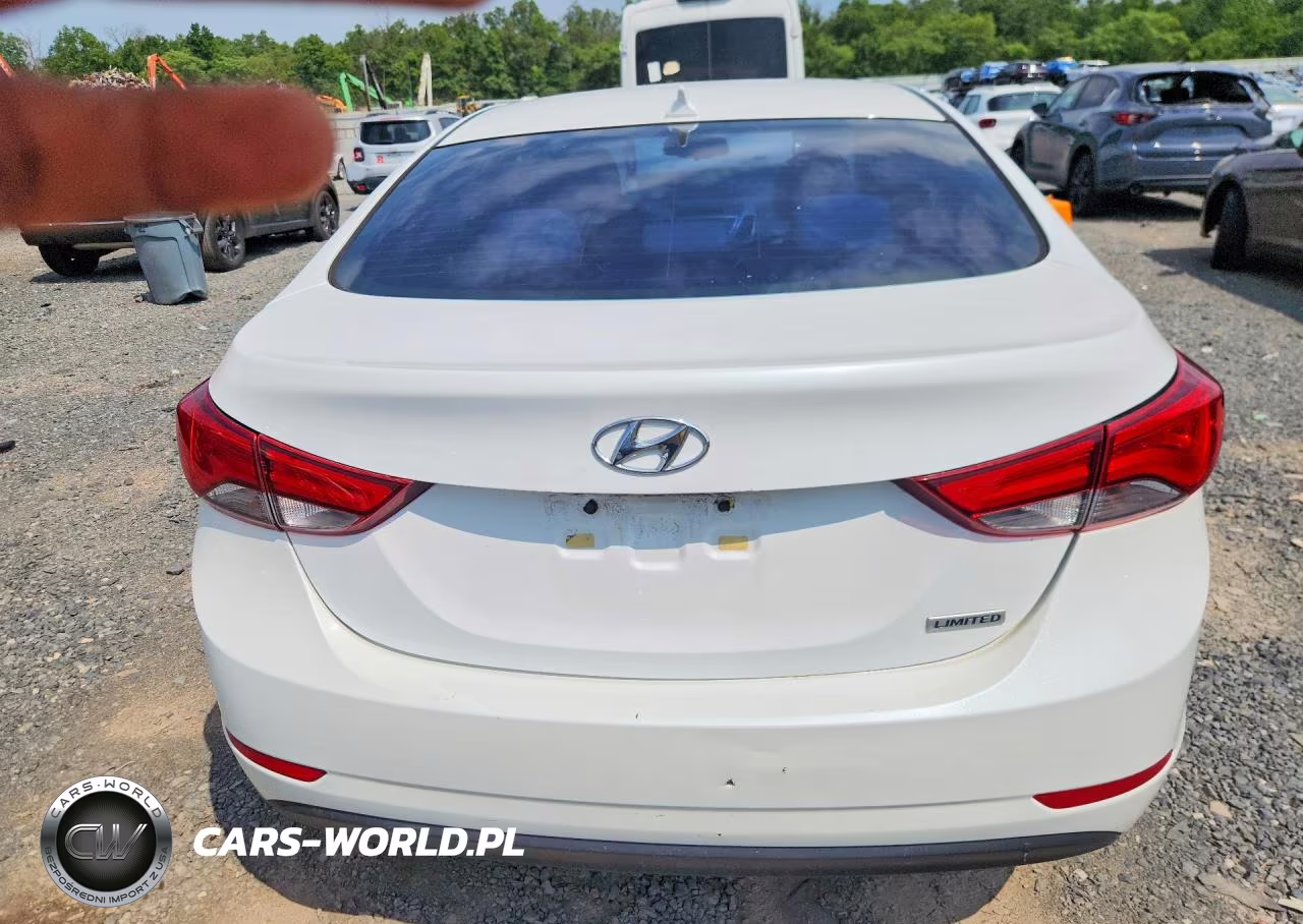 2015 Hyundai Elantra Limited VIN:5NPDH4AE1FH627913 - 6