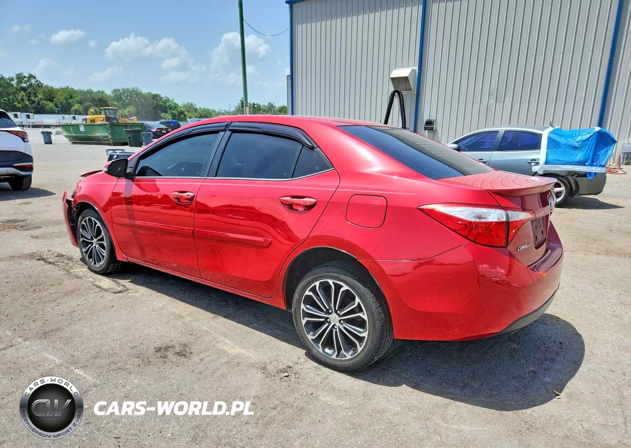 2015 Toyota Corolla S Plus VIN:2T1BURHE0FC256042 - 2