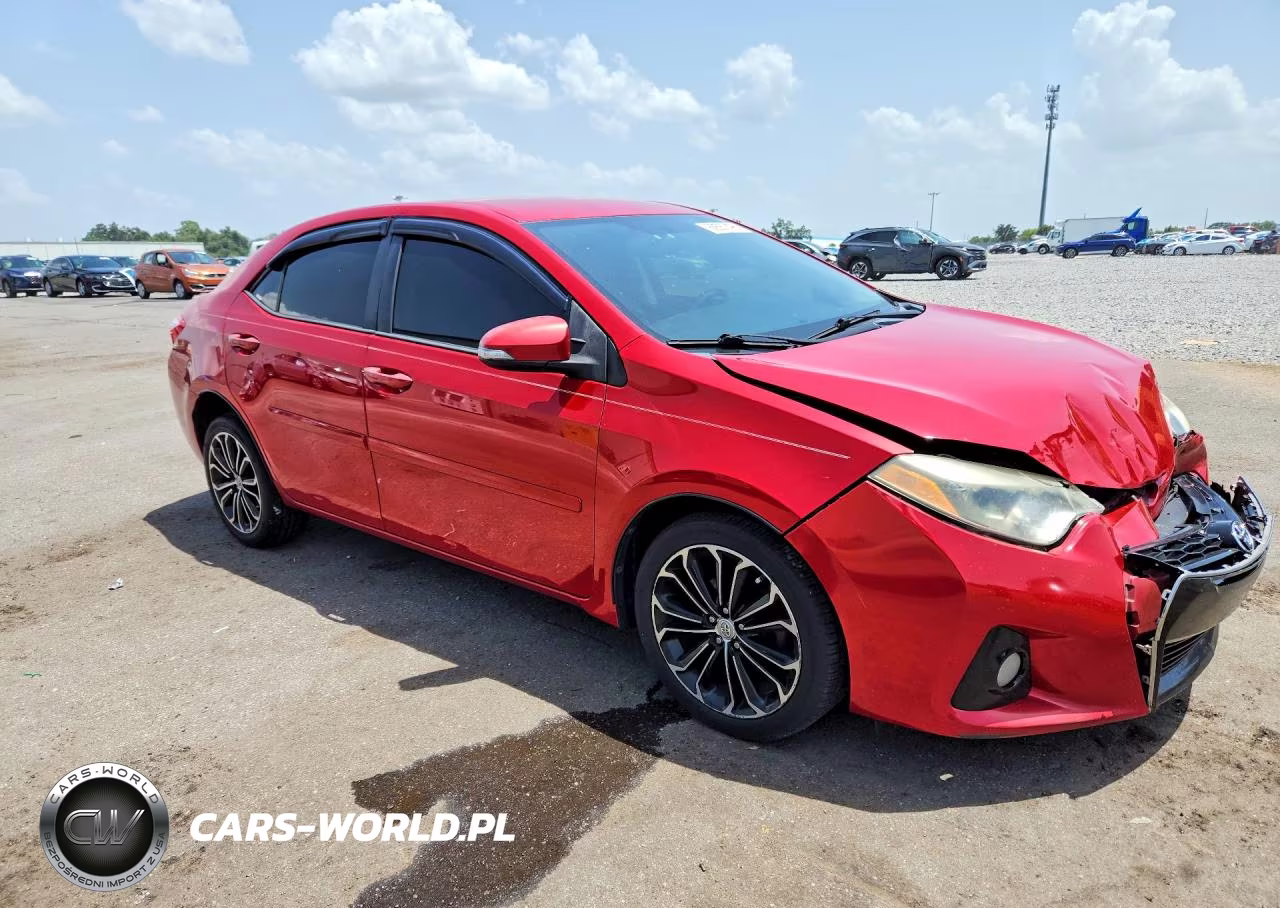 2015 Toyota Corolla S Plus VIN:2T1BURHE0FC256042 - 4