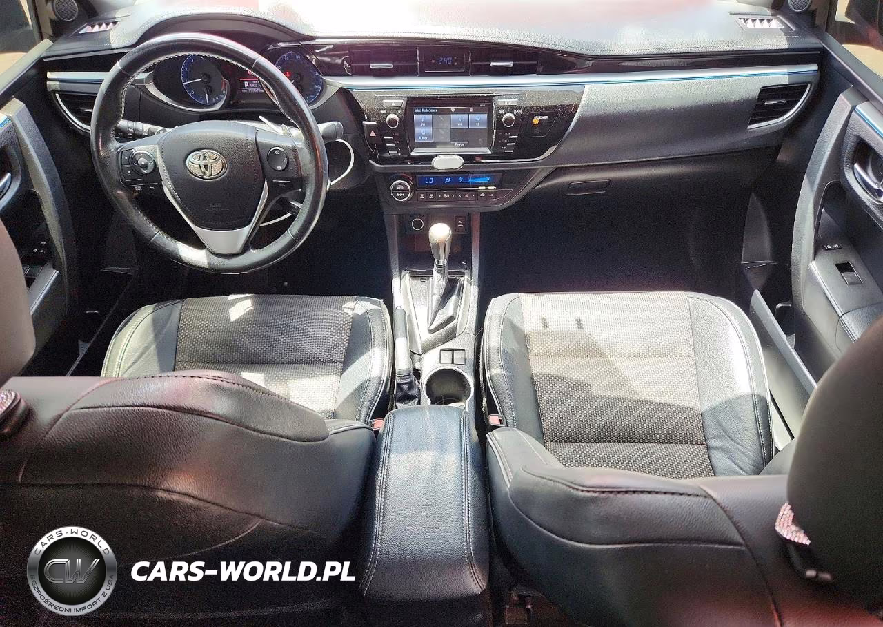 2015 Toyota Corolla S Plus VIN:2T1BURHE0FC256042 - 8