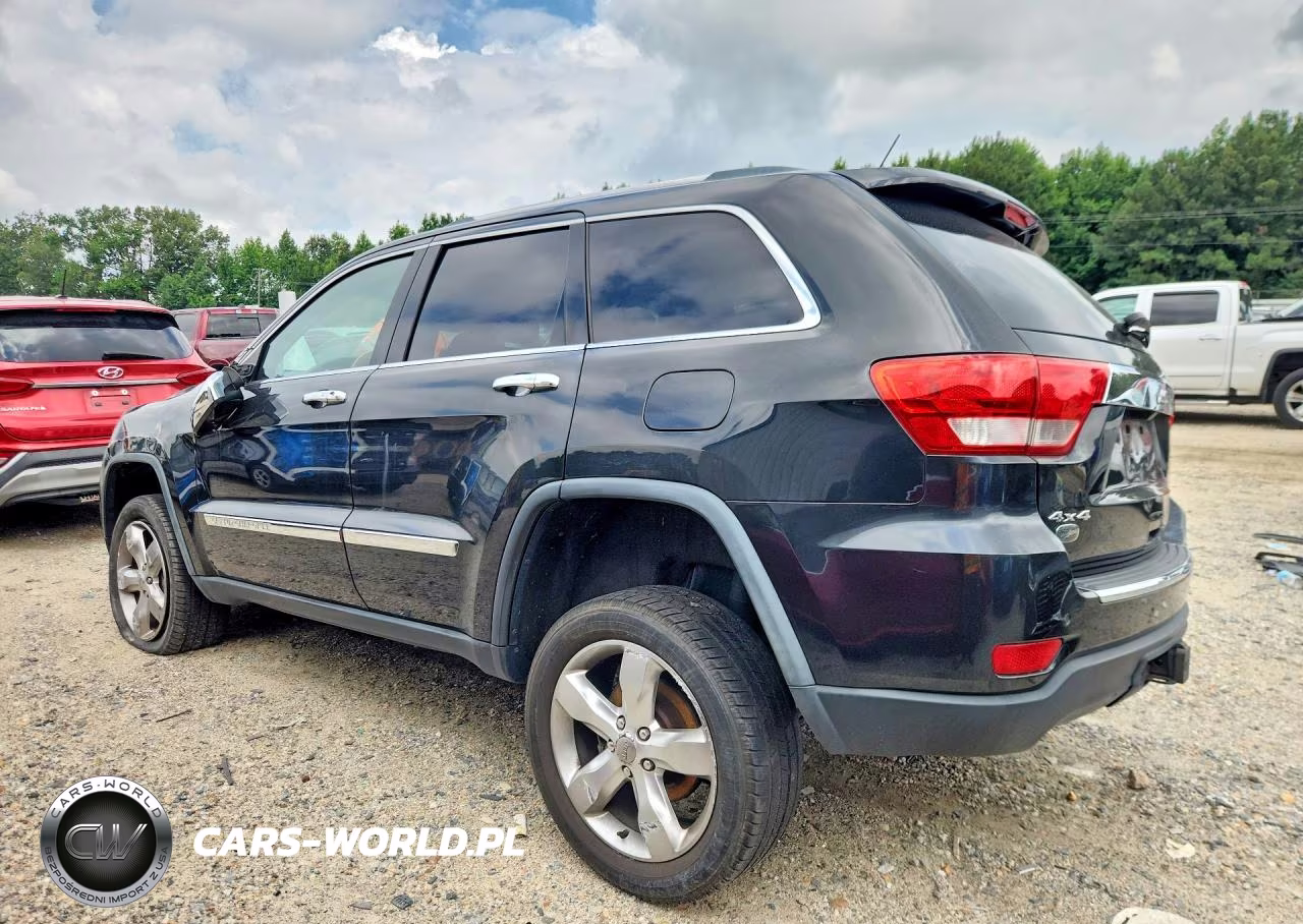 2012 Jeep Grand Cherokee Overland VIN:1C4RJFCG9CC279922 - 2