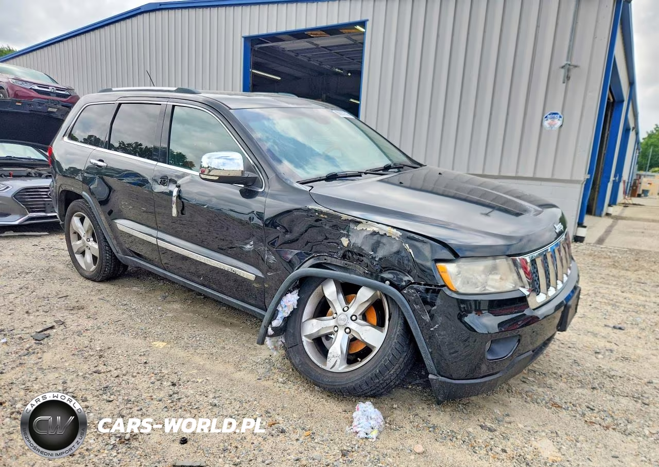 2012 Jeep Grand Cherokee Overland VIN:1C4RJFCG9CC279922 - 4