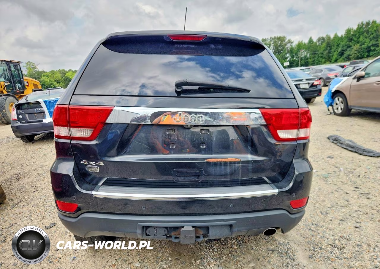 2012 Jeep Grand Cherokee Overland VIN:1C4RJFCG9CC279922 - 6
