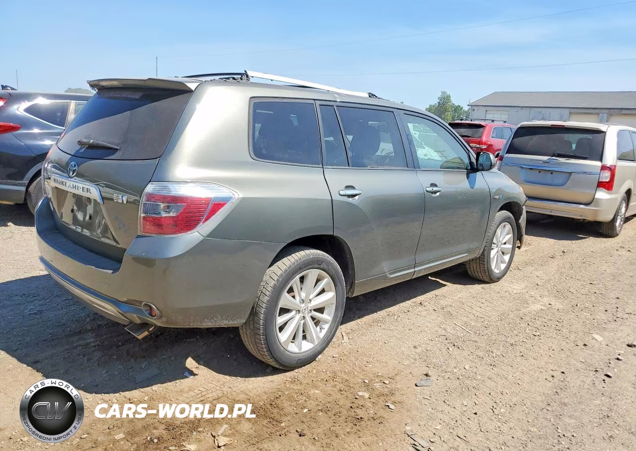 2008 Toyota Highlander Hybrid VIN:JTEEW41A482002638 - 3