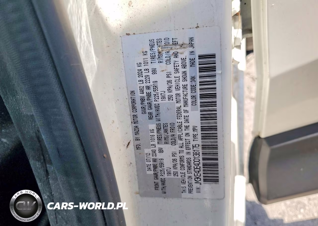 2013 Mazda Cx-5 Gt VIN:JM3KE4DE4D0138175 - 13