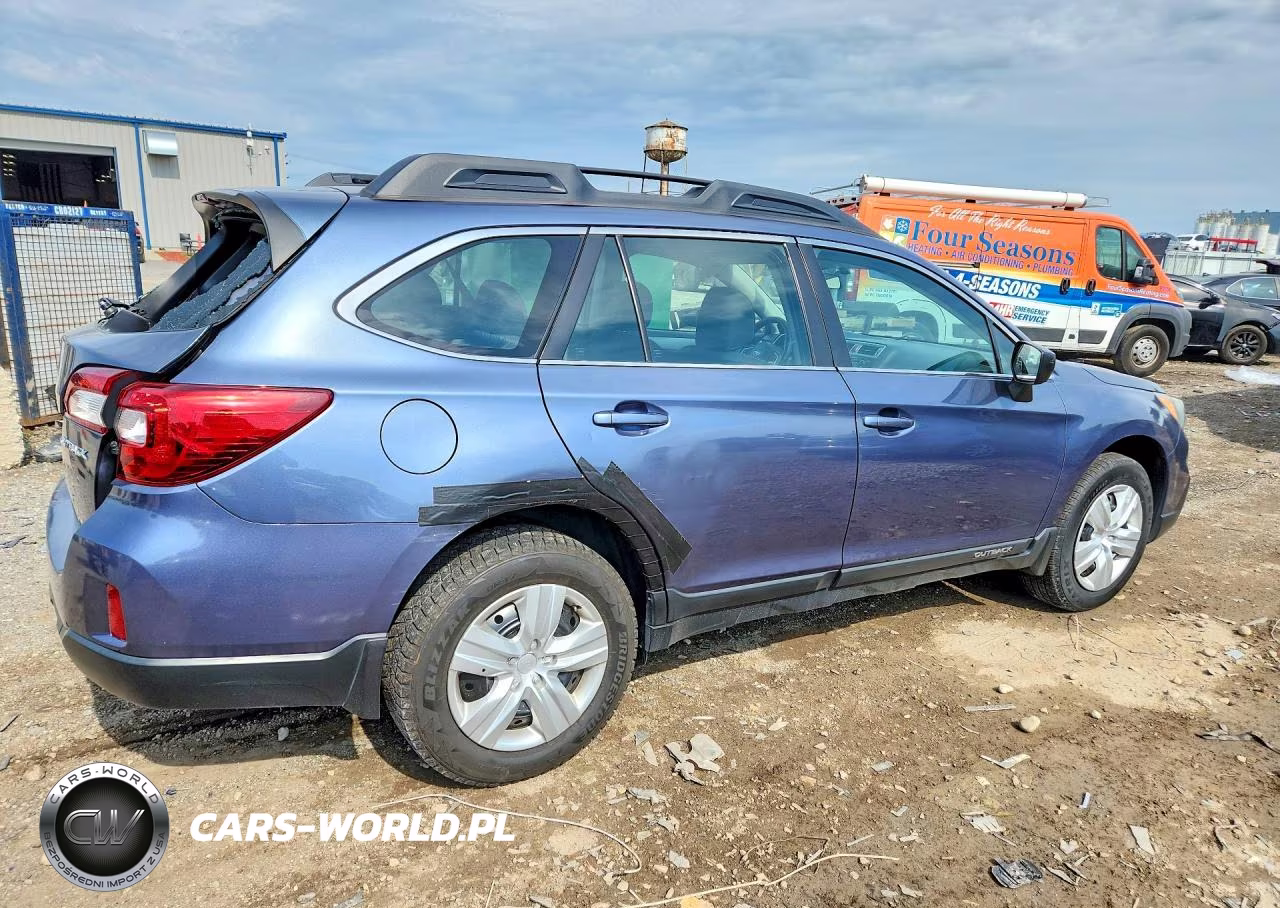 2016 Subaru Outback 2.5I VIN:4S4BSBAC1G3278837 - 3