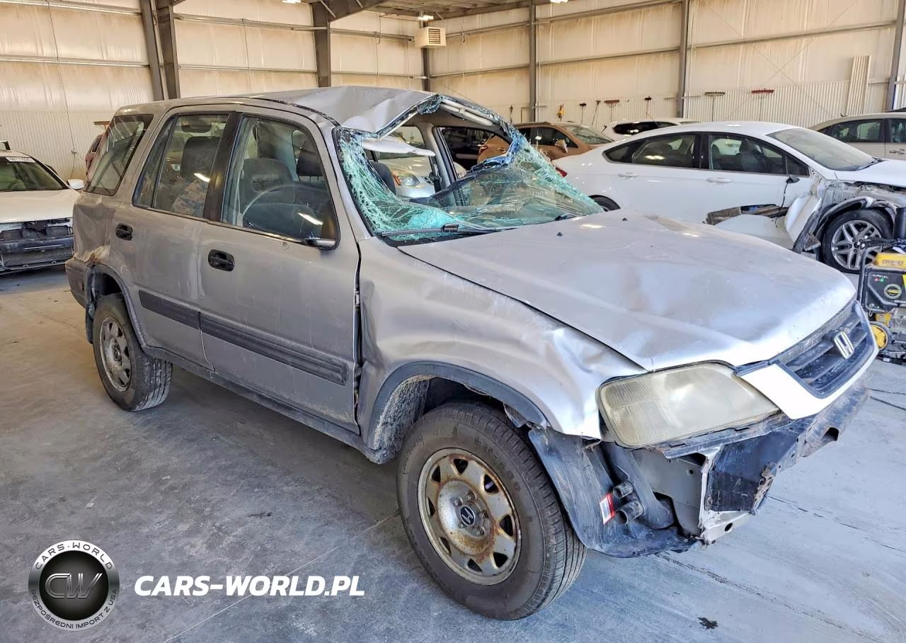 2001 Honda Cr-V Lx VIN:JHLRD284X1C001786 - 4
