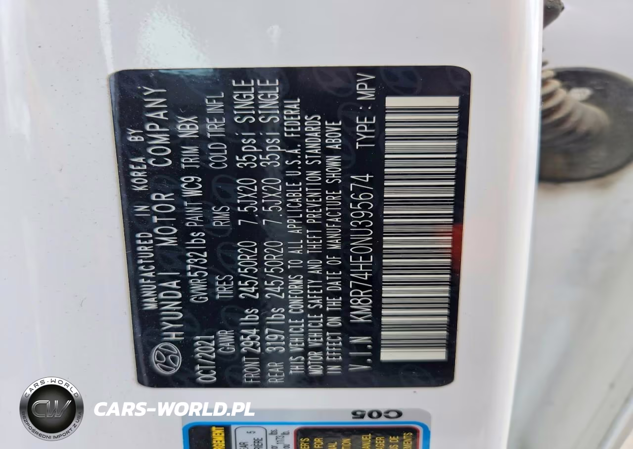 2022 Hyundai Palisade Calligraphy VIN:KM8R74HE0NU395674 - 13