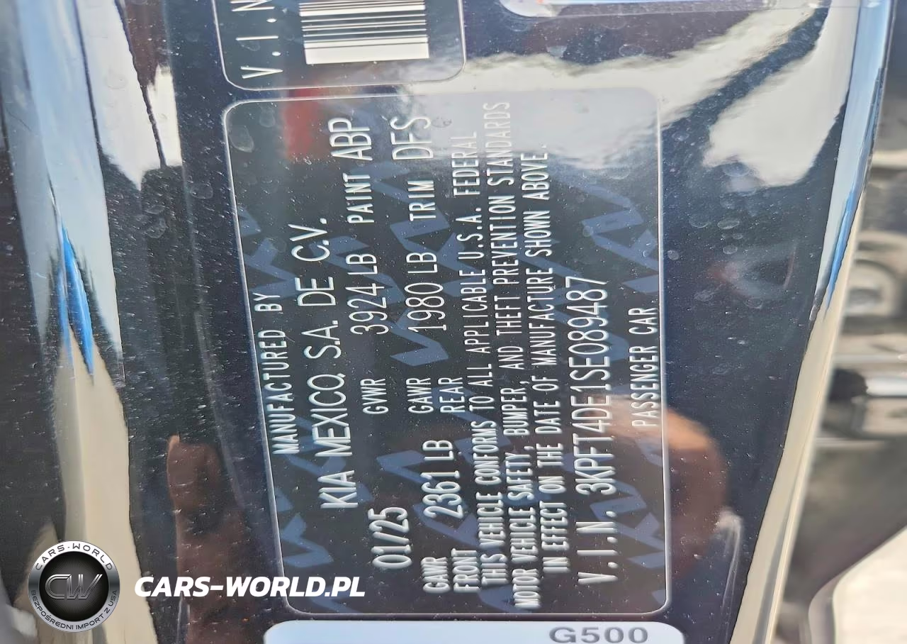 2025 Kia K4 Lxs VIN:3KPFT4DE1SE089487 - 12