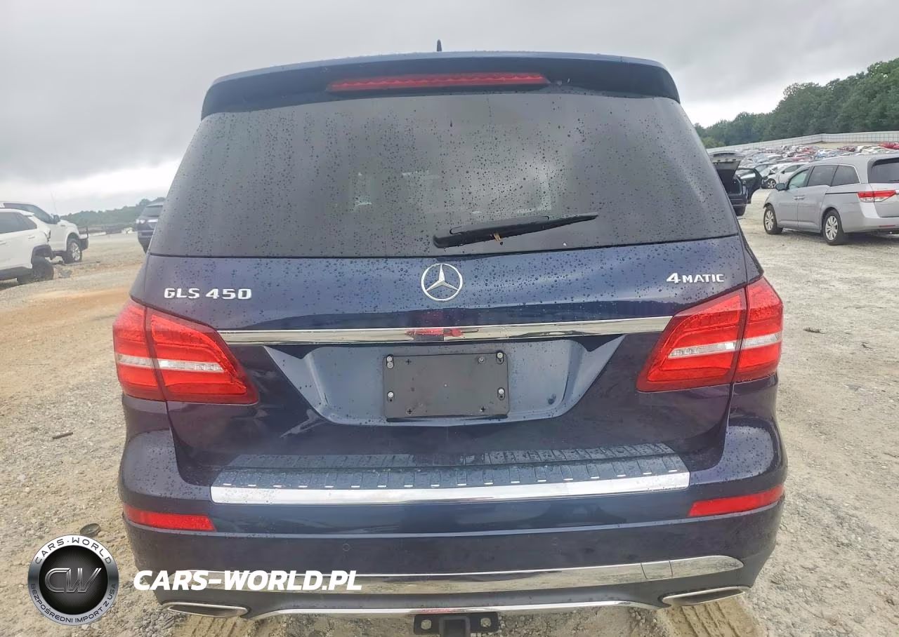 2017 Mercedes-Benz Gls 450 4Matic VIN:4JGDF6EEXHA790058 - 6