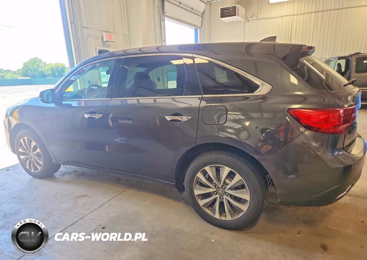 2015 Acura Mdx Technology VIN:5FRYD4H47FB022995 - 2
