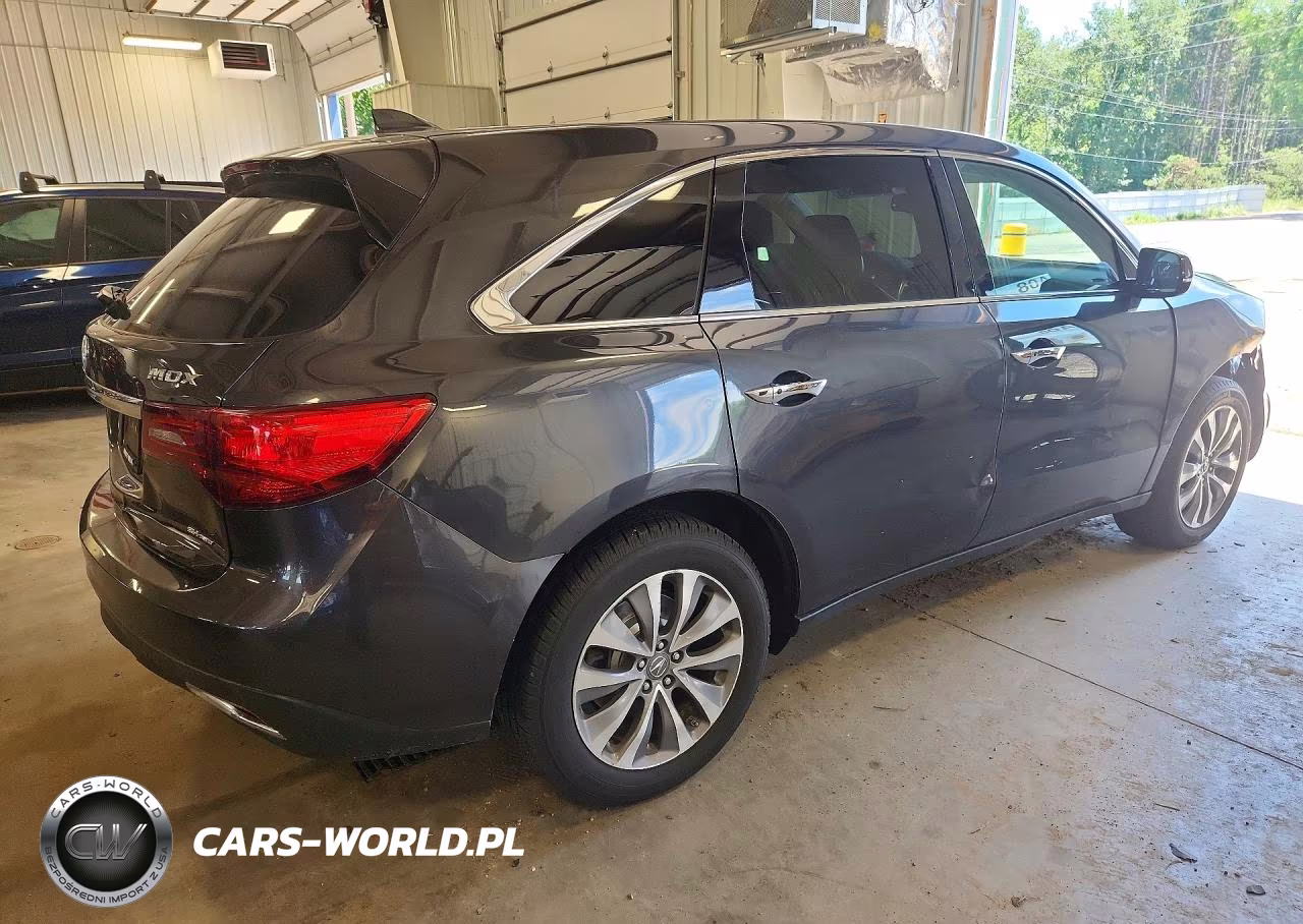 2015 Acura Mdx Technology VIN:5FRYD4H47FB022995 - 3