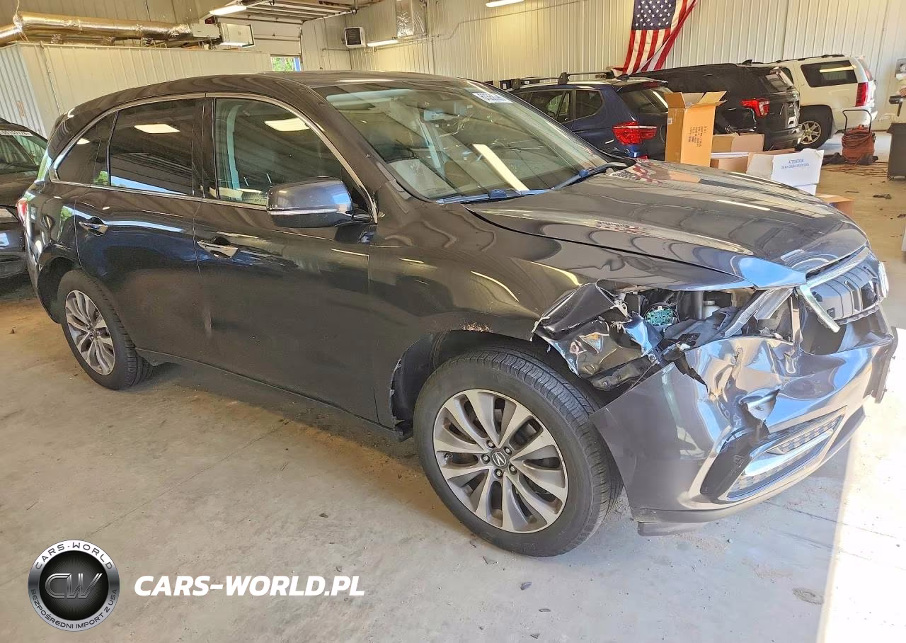 2015 Acura Mdx Technology VIN:5FRYD4H47FB022995 - 4