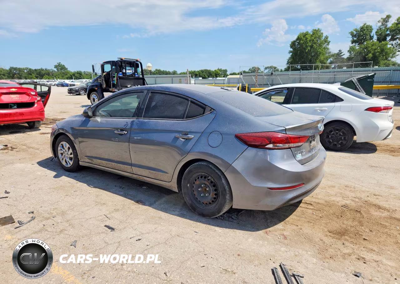 2017 Hyundai Elantra Se VIN:KMHD74LF6HU152725 - 2