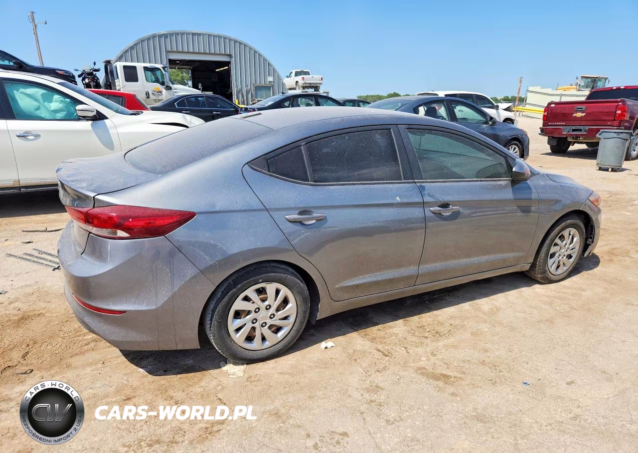2017 Hyundai Elantra Se VIN:KMHD74LF6HU152725 - 3