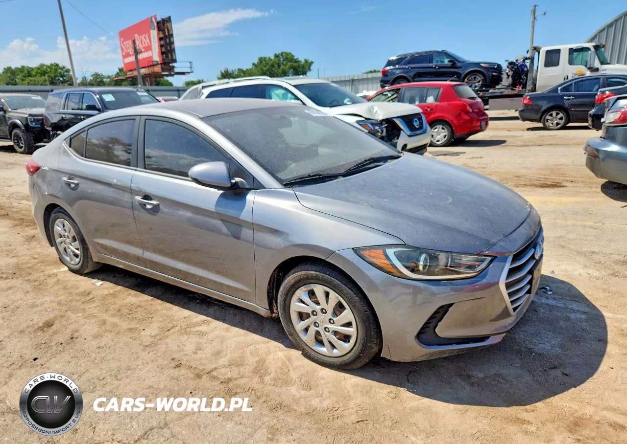 2017 Hyundai Elantra Se VIN:KMHD74LF6HU152725 - 4
